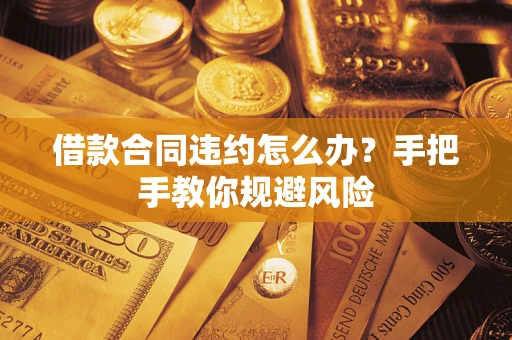 武汉借款合同违约怎么办？手把手教你规避风险