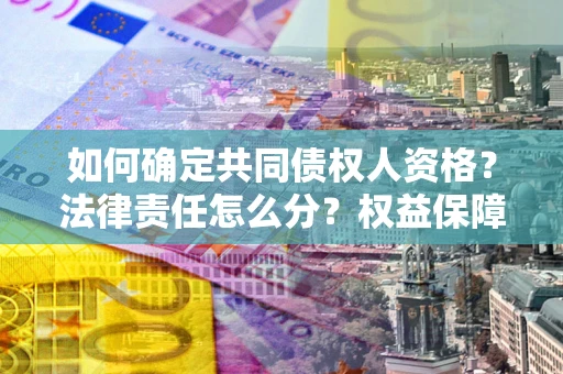 武汉如何确定共同债权人资格？法律责任怎么分？权益保障技巧揭秘！