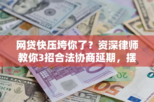 武汉网贷快压垮你了？资深律师教你3招合法协商延期，摆脱暴力催收！