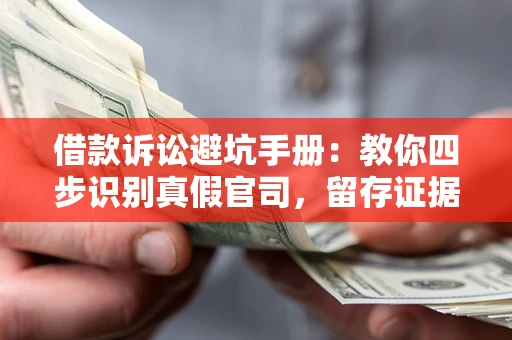 武汉借款诉讼避坑手册：教你四步识别真假官司，留存证据不踩雷