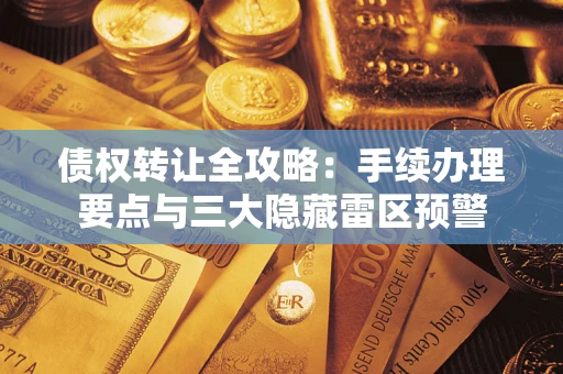 武汉债权转让全攻略：手续办理要点与三大隐藏雷区预警