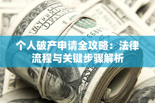 武汉个人破产申请全攻略：法律流程与关键步骤解析